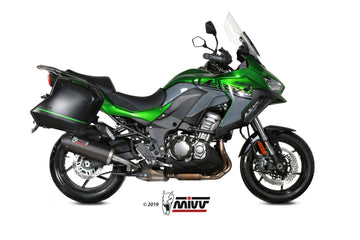 Mivv Oval Slip-On Exhaust for Kawasaki Versys 1000 2019-22